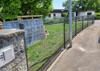 Doppelstabmattenzaun - Schwarzenbeck Design