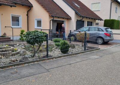 Doppelstabmattenzaun - Schwarzenbeck Design