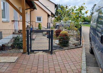 Doppelstabmattenzaun - Schwarzenbeck Design