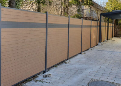 WPC Sichtschutz - Schwarzenbeck Design